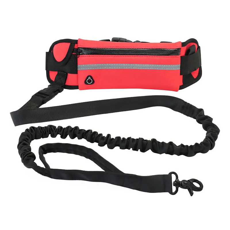 Laisse pour chien rose FreeLeash™ main libre Laisse pour chien rose FreeLeash™ main libre