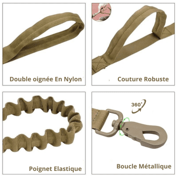laisse chien robuste nylon