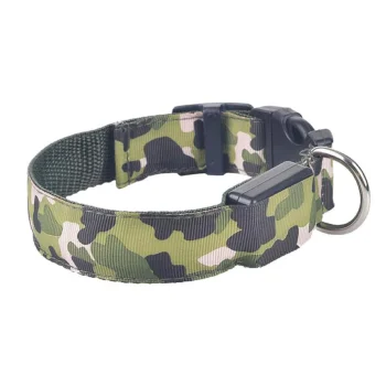 collier chien ajustable lumineux
